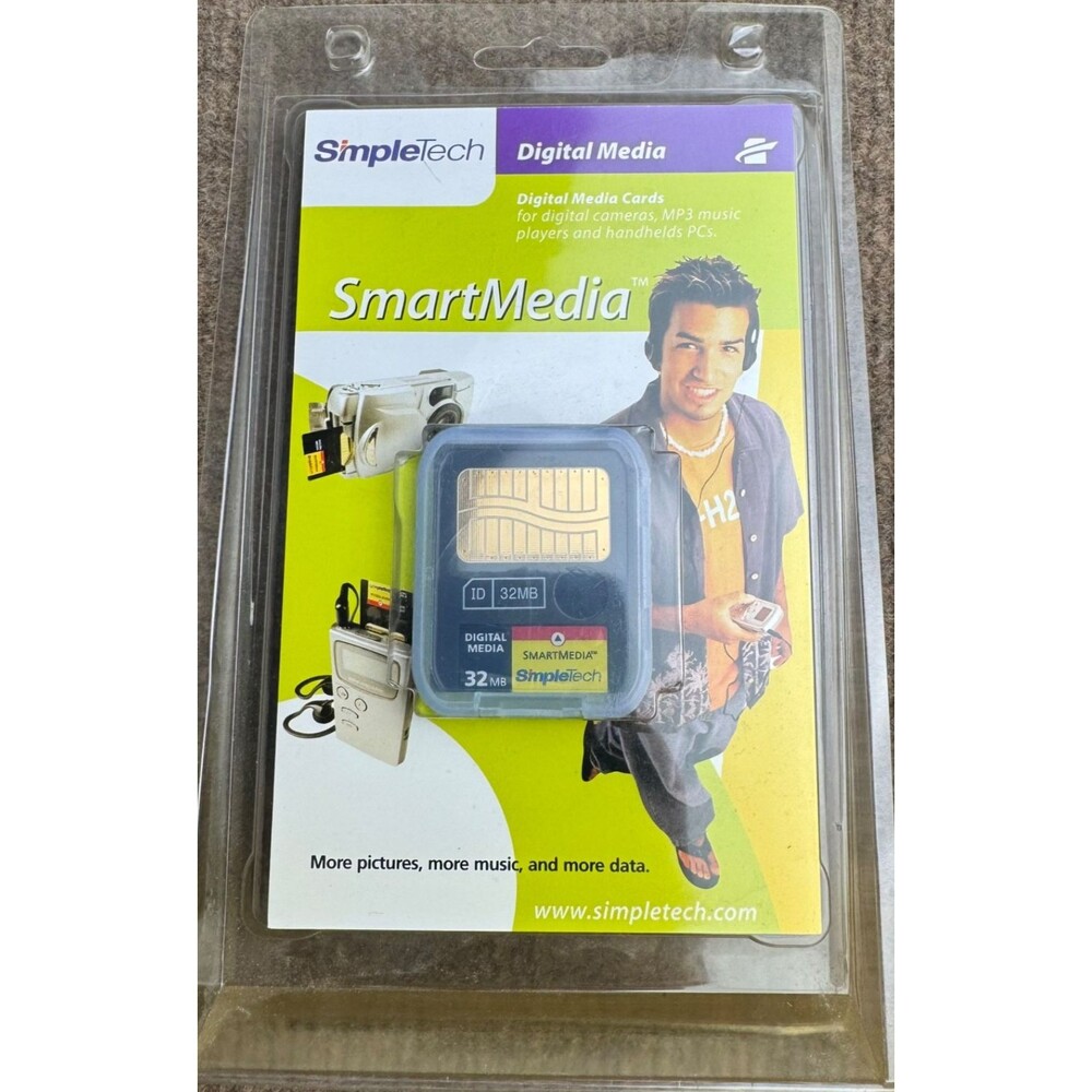 SimpleTech SmartMedia Card 32MB STI-SM3/32 NEW